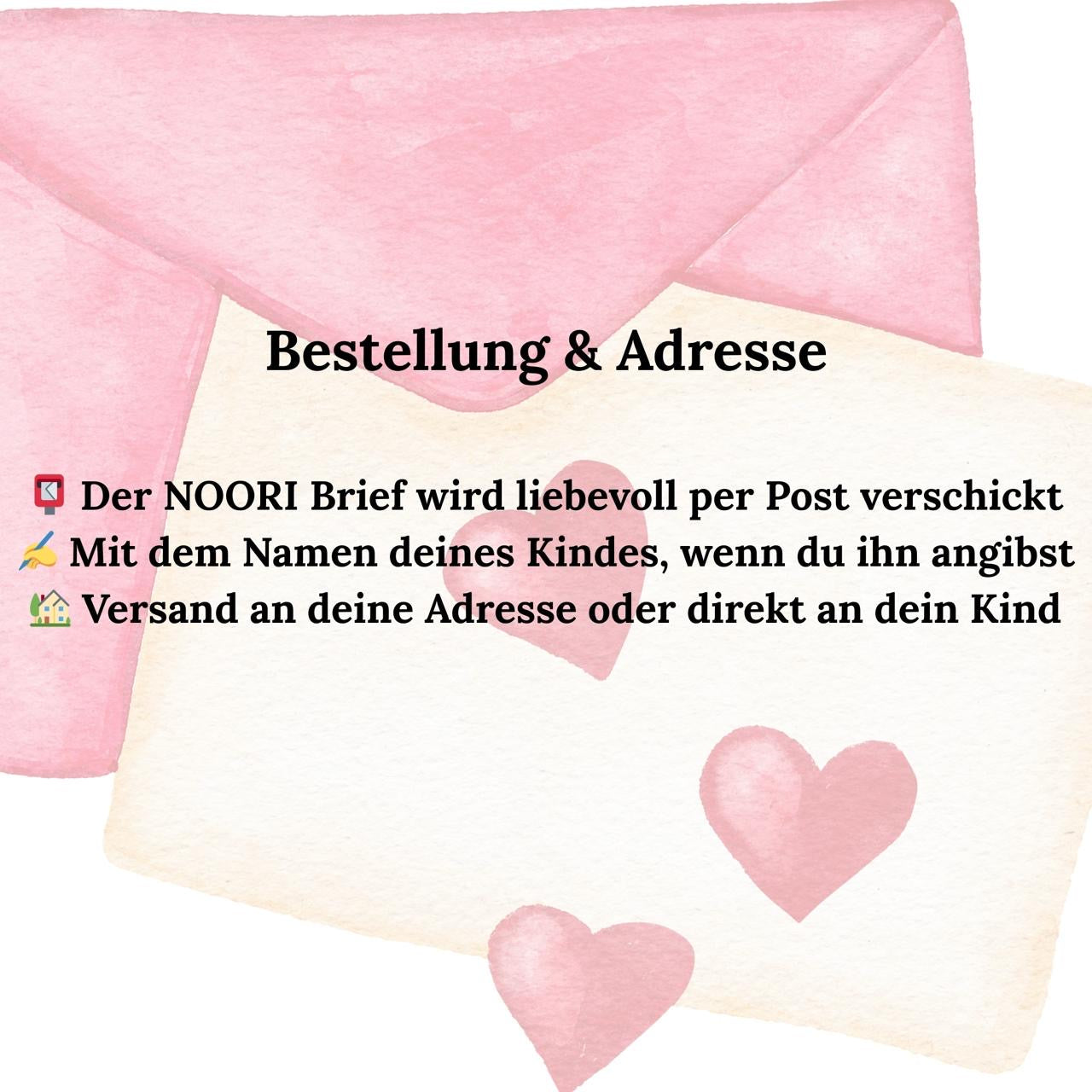 NOORI - Briefpost - islamische Snail Mail