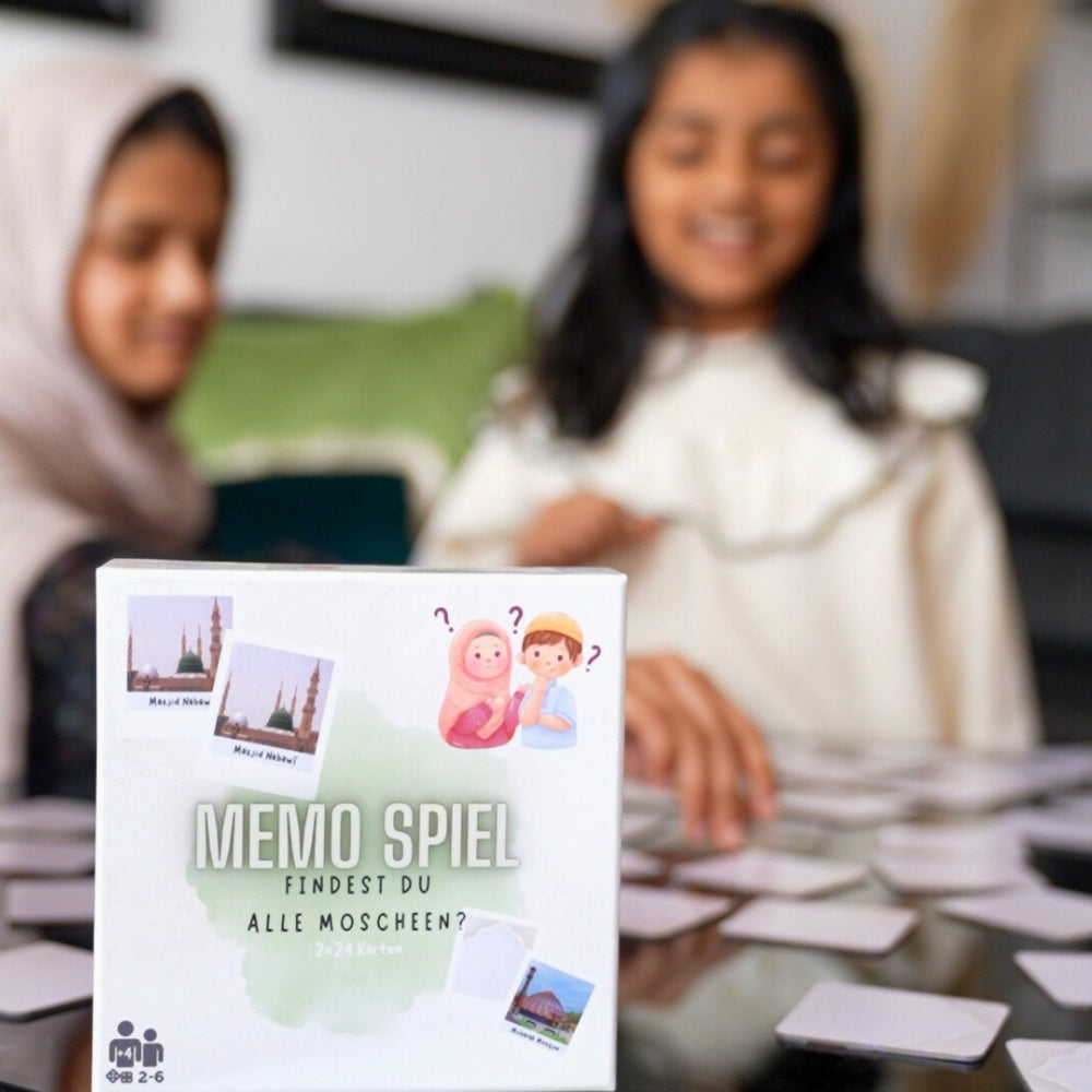 Memo Spiel - Findest Du alle Moscheen?